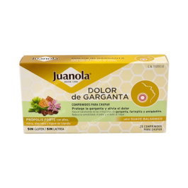 Juanola Propolis Forte pour la gorge, Sabor Suave 20 comprimés