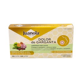 JUANOLA PROPOLIS FORTE Gorge Goût Doux 20 Comprimés