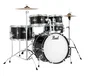 Pearl KIT ROADSHOW JUNIOR RSJ 1610BX/0805/10550/1308+1204 & HW / Platos - Jet Black