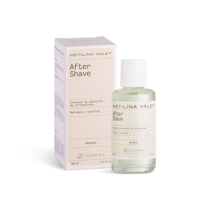 Metilina Valet Baume Après-Rasage 100 ml - Apaise les irritations, prévient les boutons et les poils incarnés