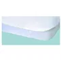Toison D'Or Alèse imperméable éponge bouclette 100% coton blanc 80x190 cm - Protection de matelas élastiquée 4 coins, lavable 60°C