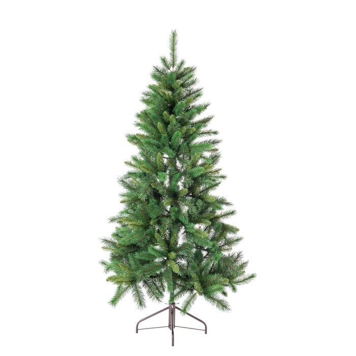 Sapin de Noël Vert PVC Métal Polyéthylène 150 cm Sapin de Noël Vert PVC Métal Polyéthylène 150 cm