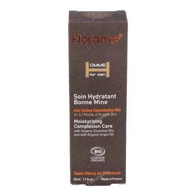FLORAME Crème Hydratante Visage Homme 50Ml - Soin Bio Certifié ECOCERT avec Calendula et Carotte FLORAME Crème Hydratante Visage Homme 50Ml - Soin Bio Certifié ECOCERT avec Calendula et Carotte