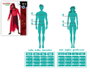 Atosa Déguisement de Démon Rouge pour Homme Taille XXL