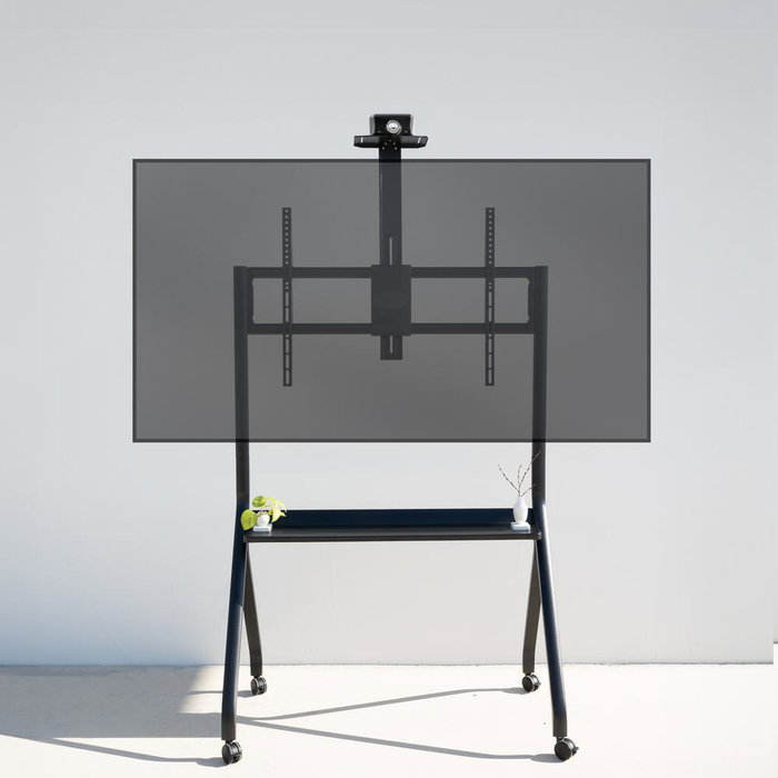 TooQ iStar Support Sol avec Roulettes pour Écrans 55"- 100", VESA 200x200 à 900x600, Noir TooQ iStar Support Sol avec Roulettes pour Écrans 55"- 100", VESA 200x200 à 900x600, Noir