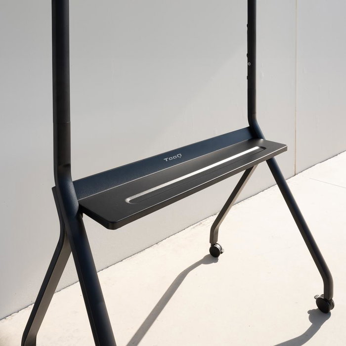 TooQ iStar Support Sol avec Roulettes pour Écrans 55"- 100", VESA 200x200 à 900x600, Noir TooQ iStar Support Sol avec Roulettes pour Écrans 55"- 100", VESA 200x200 à 900x600, Noir