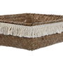 Set de basket Home ESPRIT Fibre naturelle Boho Usé 26 x 26 x 10 cm