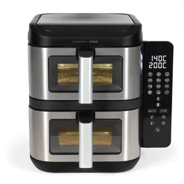 Livoo DOC344CO Friteuse sans huile double bac 11 L 2800 W
