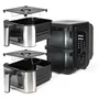 Livoo DOC344CO Friteuse sans huile double bac 11 L 2800 W