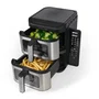 Livoo DOC344CO Friteuse sans huile double bac 11 L 2800 W
