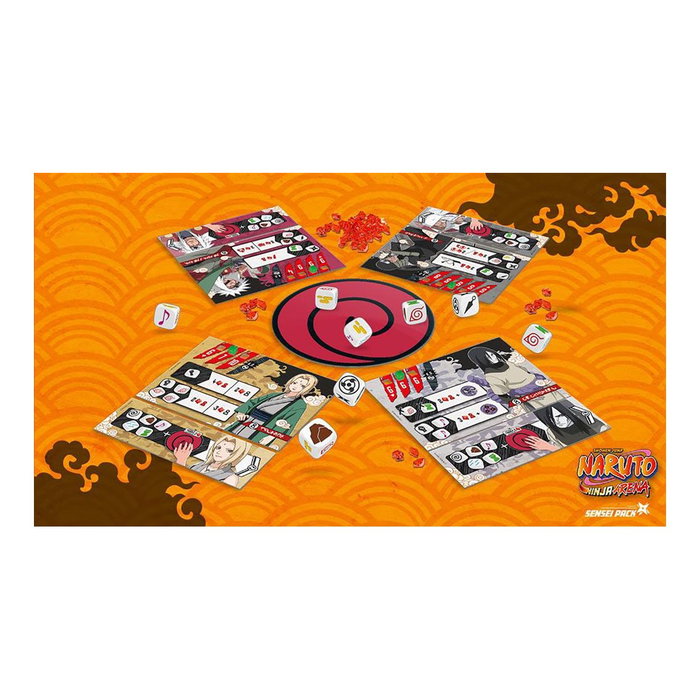 Asmodee Naruto Ninja Arena Sensei Pack Expansion Asmodee Naruto Ninja Arena Sensei Pack Expansion