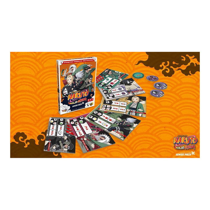 Asmodee Naruto Ninja Arena Sensei Pack Expansion Asmodee Naruto Ninja Arena Sensei Pack Expansion