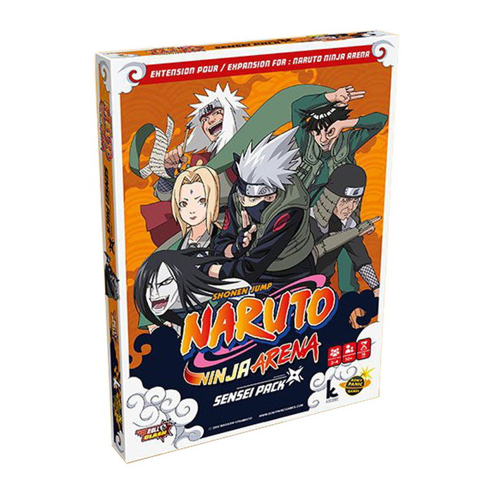 Asmodee Naruto Ninja Arena Sensei Pack Expansion Asmodee Naruto Ninja Arena Sensei Pack Expansion