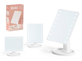 BERILO Miroir LED Rectangulaire Blanc