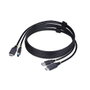 Startech HDMI USB 3.0 Cable KVM 1,8m 4K 60Hz Réf. HU1226-KVM-CABLE