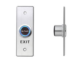 CQR Bouton de sortie à capteur sans contact en aluminium Architrave