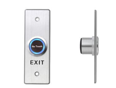 CQR Architrave Aluminium Touchless Sensor Exit Button - Bouton de sortie à capteur sans contact en aluminium pour architrave, portée 120mm CQR Architrave Aluminium Touchless Sensor Exit Button - Bouton de sortie à capteur sans contact en aluminium pour architrave, portée 120mm