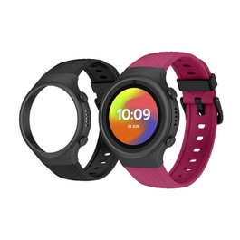SPC Montre Connectée Enfant Smartee 4G Junior 1.2 Pouces Rose et Noir Étanche IP68 avec GPS et Appel SOS 9643PF