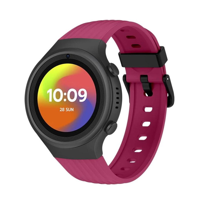 SPC Montre Connectée Enfant Smartee 4G Junior 1.2 Pouces Rose et Noir Étanche IP68 avec GPS et Appel SOS 9643PF