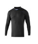 Sparco T-shirt B-Rookie Top à manches longues et col haut - Noir - L
