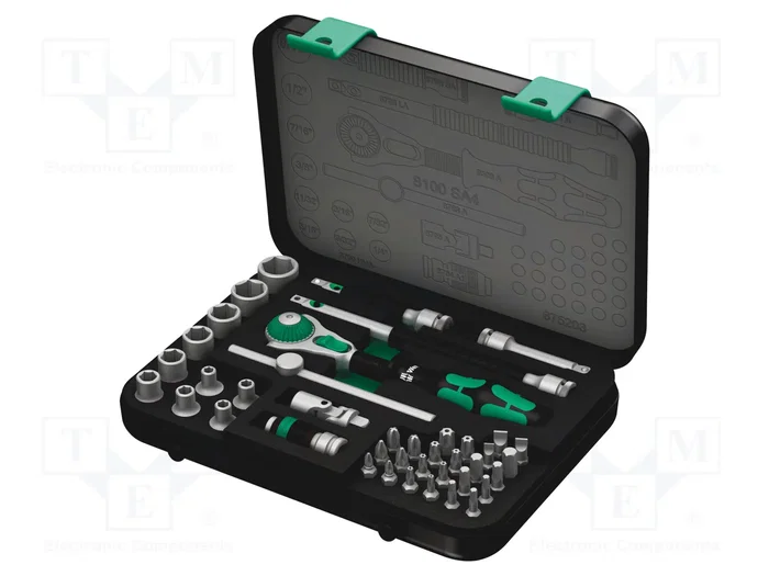 Wera 8100 SA 4 Zyklop Speed Ratchet Set 1/4 Drive imperial