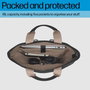 HP Sac à dos convertible pour ordinateur portable 14,1 pouces, Noir; Taupe