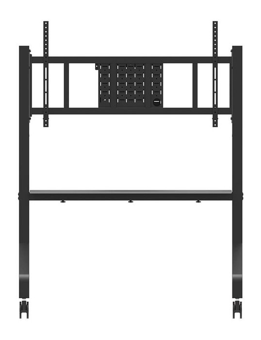 Neomounts FL50-575BL1 Support au sol mobile pour écrans 65-110", 125 kg - Noir