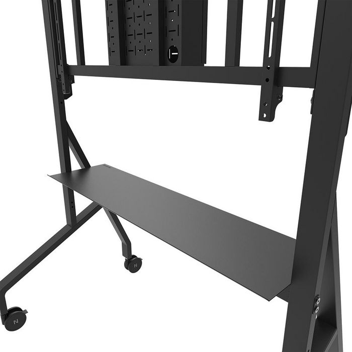 Neomounts FL50-575BL1 Support au sol mobile pour écrans 65-110", 125 kg - Noir