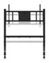 Neomounts FL50-575BL1 Support au sol mobile pour écrans 65-110", 125 kg - Noir