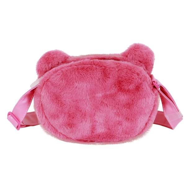 Karactermania Lotso - Peluche de sac à bandoulière mini en forme de fraise, 7x21x18 cm, rose, polyester, 36+ mois
