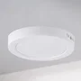 Plafonnier LED 12W 1200lm 4000K IP20 DOB Aluminium Blanc [HO-PLC-12W-1200LM-W]