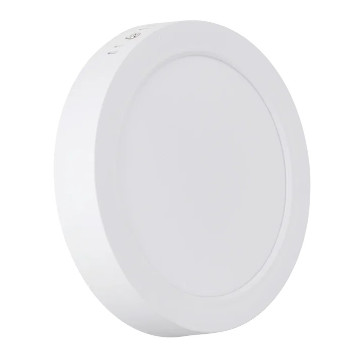 Plafonnier LED 12W 1200lm 4000K IP20 DOB Aluminium Blanc [HO-PLC-12W-1200LM-W]
