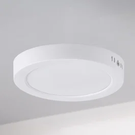 Plafonnier LED 12W 1200lm 4000K IP20 DOB Aluminium Blanc [HO-PLC-12W-1200LM-W]