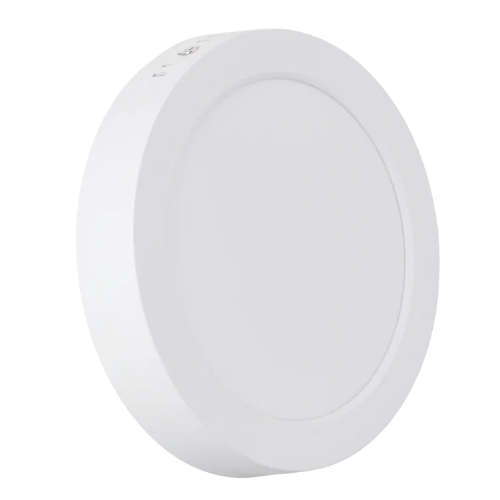 Plafonnier LED 12W 1200lm 4000K IP20 DOB Aluminium Blanc [HO-PLC-12W-1200LM-W]