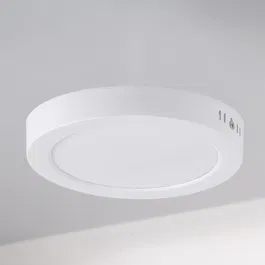 Plafonnier LED 12W 1200lm 4000K IP20 DOB Aluminium Blanc [HO-PLC-12W-1200LM-W]