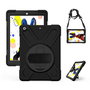 eSTUFF Coque antichoc avec support rotatif 360° pour iPad 10,2 (2021/9ème génération) - Protection renforcée sans verre frontal intégré - Noir