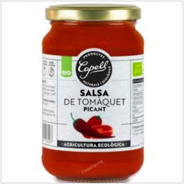 CAPELL Sauce tomate piquante ECO, lot de 6 x 350g