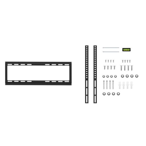 Ewent Support Mural TV 32-55 Pouces EW1502 Easy Fix, VESA 200x200 à 400x400, Ultra Plat 19.5mm, 35kg