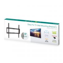 Ewent Support Mural TV 32-55 Pouces EW1502 Easy Fix, VESA 200x200 à 400x400, Ultra Plat 19.5mm, 35kg