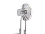 BERILO Porte-rouleau double en acier avec ventouses