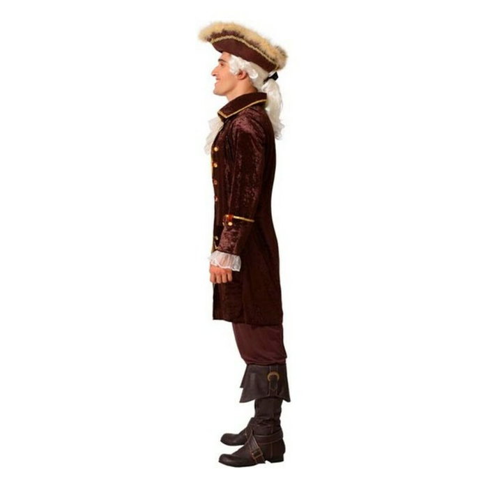 BigBuy Carnival Déguisement Pirate Marron XS-S