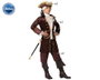 BigBuy Carnival Déguisement Pirate Marron XS-S
