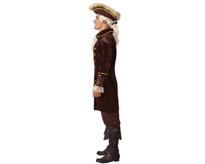 BigBuy Carnival Déguisement Pirate Marron XS-S