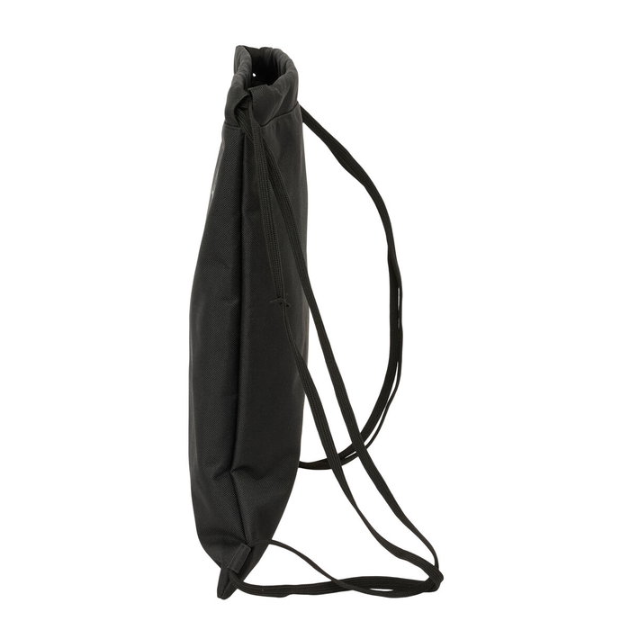 Sac à dos serré par des ficelles Kappa Dark Noir 35 x 40 x 1 cm
