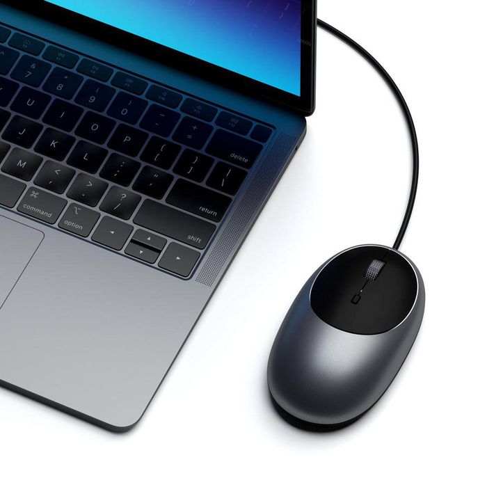 Satechi C1 - Souris Filaire USB-C avec LED Indicatrice et Bouton Réglable DPI (800/1200/2400/3200) Satechi C1 - Souris Filaire USB-C avec LED Indicatrice et Bouton Réglable DPI (800/1200/2400/3200)
