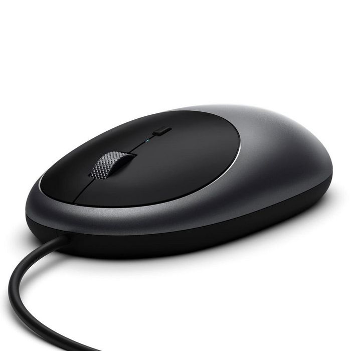 Satechi C1 - Souris Filaire USB-C avec LED Indicatrice et Bouton Réglable DPI (800/1200/2400/3200) Satechi C1 - Souris Filaire USB-C avec LED Indicatrice et Bouton Réglable DPI (800/1200/2400/3200)