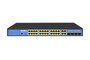 Switch Ernitec Géré PoE 28 Ports Gigabit - 24 Ports RJ45 + 4 Ports SFP Gigabit, 4 Ports PoE RJ45, Console, Layer 2+, Alimentation PoE 370W