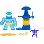 Heroes Of Goo Jit Zu Figurine Créateur Rayon-X Tyro 11 cm, Figurine Élastique Remplissable pour Enfants