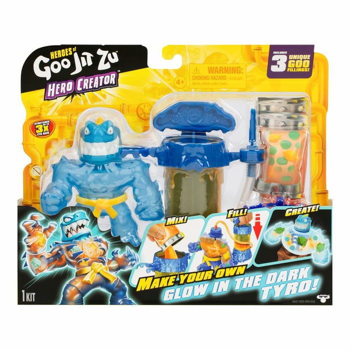 Heroes Of Goo Jit Zu Figurine Creator Rayon-X Tyro - 11 cm