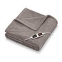 Beurer HD-150-XXL Couverture chauffante électrique, grande taille Taupe Cosy, tactil doux, 6 niveaux de chaleur, système de sécurité BSS, arrêt automatique